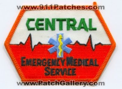 Central Emergency Medical Services EMS Patch (Arkansas)
Scan By: PatchGallery.com
