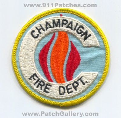 Champaign Fire Department Patch (Illinois)
Scan By: PatchGallery.com
Keywords: dept.