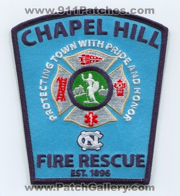Chapel Hill Fire Rescue Department Patch (North Carolina)
Scan By: PatchGallery.com
Keywords: dept. the university of north carolina at chapel hill tar heels est. 1896