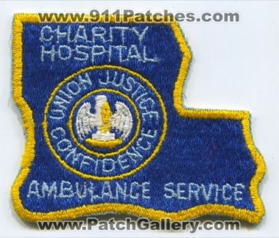 Charity Hospital Ambulance Service (Louisiana)
Scan By: PatchGallery.com
Keywords: ems state shape