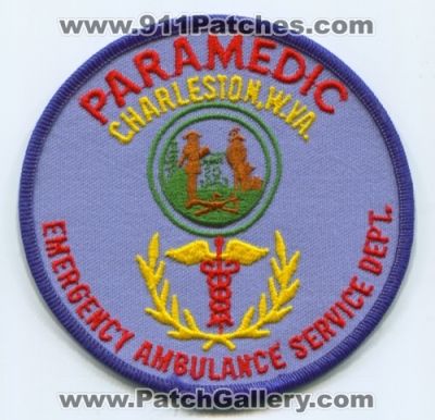 Charleston Emergency Ambulance Service Department Paramedic (West Virginia)
Scan By: PatchGallery.com
Keywords: ems dept. w.va.