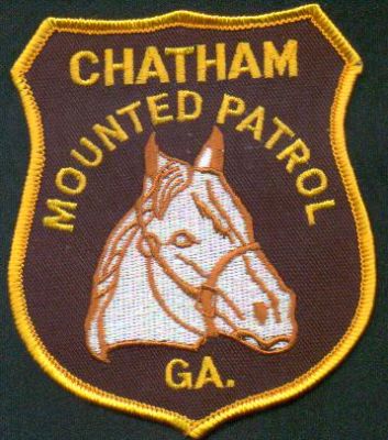 Chatham Police Mounted Patrol
Thanks to EmblemAndPatchSales.com for this scan.
Keywords: georgia