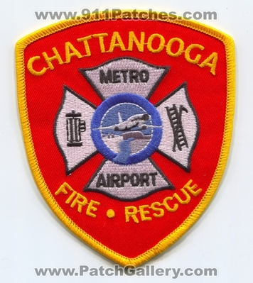 Chattanooga Metro Airport Fire Rescue Department Patch (Tennessee)
Scan By: PatchGallery.com
Keywords: dept.