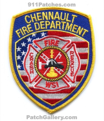 Chennault Fire Department Crash Rescue CFR WSI Patch (Louisiana)
Scan By: PatchGallery.com
Keywords: dept. arff