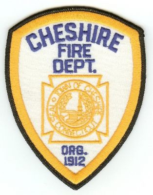 Cheshire Fire Dept
Thanks to PaulsFirePatches.com for this scan.
Keywords: connecticut department town of