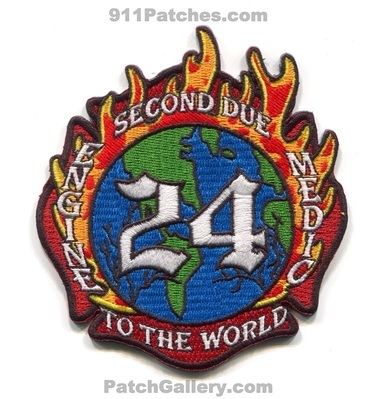 Chesterfield County Fire Department Station 24 Patch (Virginia)
Scan By: PatchGallery.com
[b]Patch Made By: 911Patches.com[/b]
Keywords: co. dept. company engine medic ambulance second due to the world