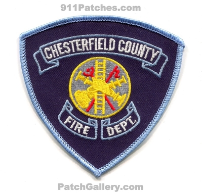 Chesterfield County Fire Department Patch (Virginia)
Scan By: PatchGallery.com
Keywords: co. dept.