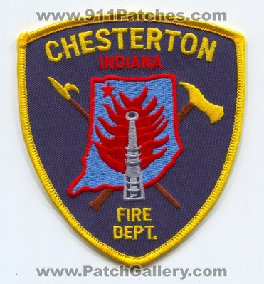 Chesterton Fire Department Patch (Indiana)
Scan By: PatchGallery.com
Keywords: dept.