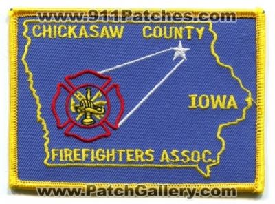 Chickasaw County FireFighters Association (Iowa)
Scan By: PatchGallery.com
Keywords: assoc.