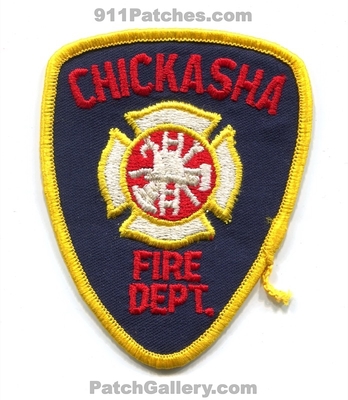 Chickasha Fire Department Patch (Oklahoma)
Scan By: PatchGallery.com
Keywords: dept.