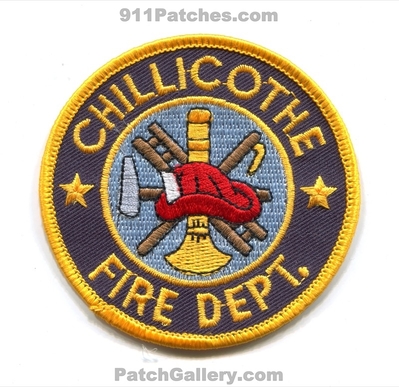 Chillicothe Fire Department Patch (Ohio)
Scan By: PatchGallery.com
Keywords: dept.