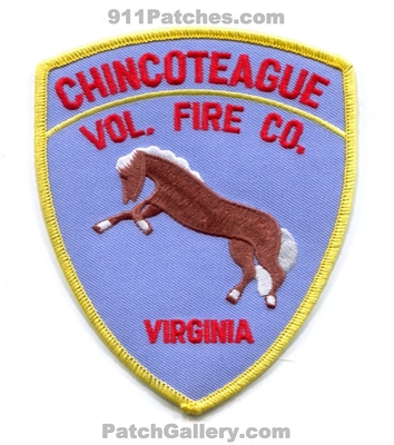 Chincoteague Volunteer Fire Company Patch (Virginia)
Scan By: PatchGallery.com
Keywords: vol. co. department dept.