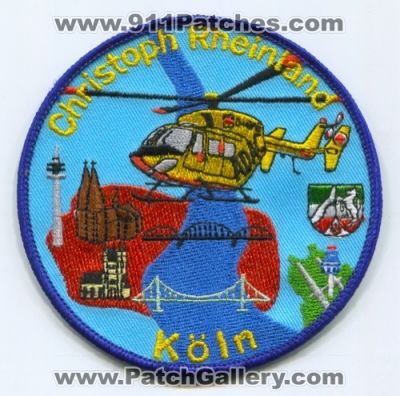 Christoph Rheinland ADAC (Germany)
Scan By: PatchGallery.com
Keywords: ems air medical helicopter ambulance koln