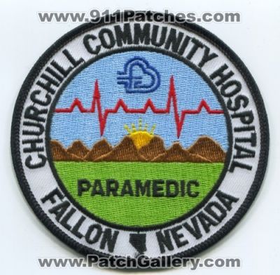 Churchill Community Hospital Paramedic (Nevada)
Scan By: PatchGallery.com
Keywords: ems ambulance fallon