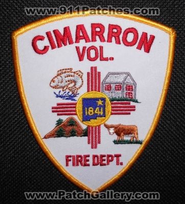 Cimarron Volunteer Fire Department (New Mexico)
Thanks to Matthew Marano for this picture.
Keywords: vol. dept.