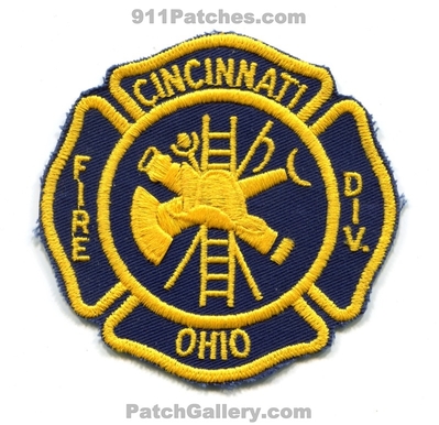 Cincinnati Fire Division Patch (Ohio)
Scan By: PatchGallery.com
Keywords: div. department dept.