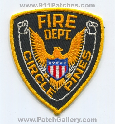 Circle Pines Fire Department Patch (Minnesota)
Scan By: PatchGallery.com
Keywords: dept.