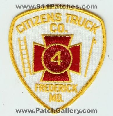Citizens Truck Company 4 (Maryland)
Thanks to Mark C Barilovich for this scan.
Keywords: fire co. frederick md.