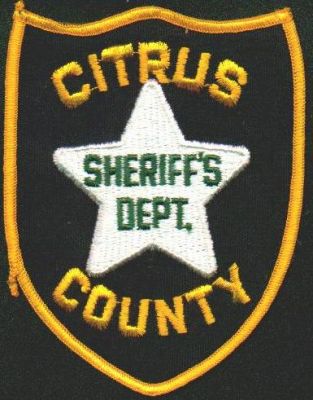 Citrus County Sheriff's Dept
Thanks to EmblemAndPatchSales.com for this scan.
Keywords: florida sheriffs department