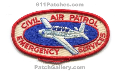 Civil Air Patrol Emergency Services USAF Military Patch (No State Affiliation)
Scan By: PatchGallery.com
Keywords: cap force