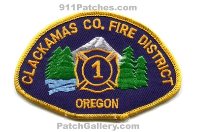 Clackamas County Fire District 1 Patch (Oregon)
Scan By: PatchGallery.com
Keywords: co. dist. number no. #1 department dept.