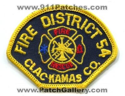 Clackamas County Fire Rescue District 54 (Oregon)
Scan By: PatchGallery.com
Keywords: co.