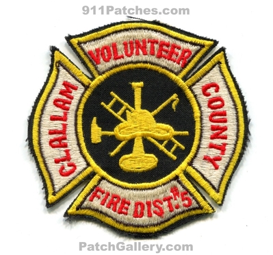 Clallam County Fire District 5 Patch (Washington)
Scan By: PatchGallery.com
Keywords: co. dist. number no. #5 department dept. volunteer vol.