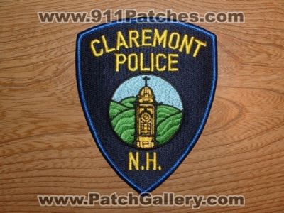 Claremont Police Department (New Hampshire)
Picture By: PatchGallery.com
Keywords: dept. n.h.