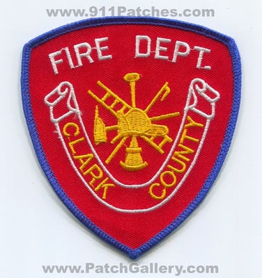 Clark County Fire Department Patch (UNKNOWN STATE)
Scan By: PatchGallery.com
Keywords: co. dept.