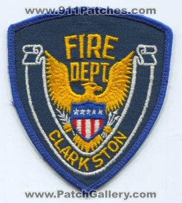 Clarkston Fire Department (Washington)
Scan By: PatchGallery.com
Keywords: dept.
