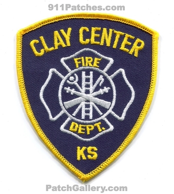 Clay Center Fire Department Patch (Kansas)
Scan By: PatchGallery.com
Keywords: dept. ks