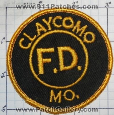 Claycomo Fire Department (Missouri)
Thanks to swmpside for this picture.
Keywords: dept. f.d. fd mo.
