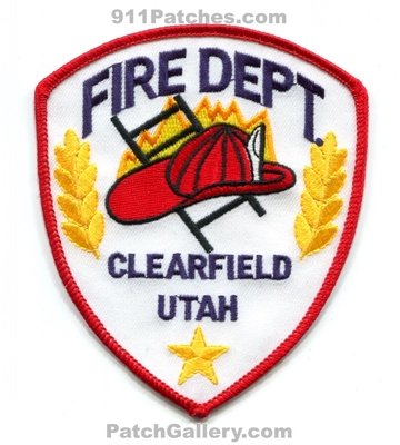 Clearfield Fire Department Patch (Utah)
Scan By: PatchGallery.com
Keywords: dept.