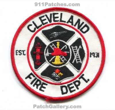 Cleveland Fire Department Patch (Texas)
Scan By: PatchGallery.com
Keywords: dept. est. 1931