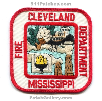Cleveland Fire Department Patch (Mississippi)
Scan By: PatchGallery.com
Keywords: dept.