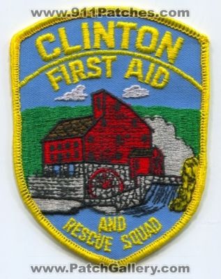 Clinton First Aid and Rescue Squad Patch (New Jersey)
Scan By: PatchGallery.com
Keywords: ems
