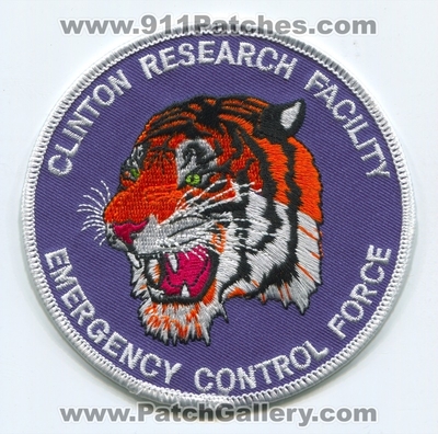 Clinton Research Facility Emergency Control Force (UNKNOWN STATE)
Scan By: PatchGallery.com
Keywords: fire ems police sheriffs department security