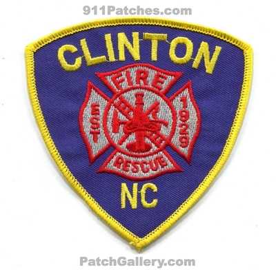 Clinton Fire Rescue Department Patch (North Carolina)
Scan By: PatchGallery.com
Keywords: dept. est 1929