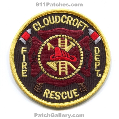 Cloudcroft Fire Rescue Department Patch (New Mexico)
Scan By: PatchGallery.com
Keywords: dept.
