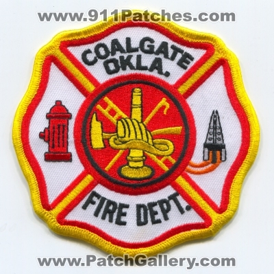 Coalgate Fire Department (Oklahoma)
Scan By: PatchGallery.com
Keywords: dept. okla.