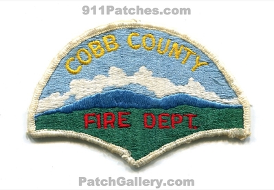 Cobb County Fire Department Patch (Georgia)
Scan By: PatchGallery.com
Keywords: co. dept.