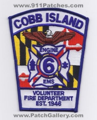 Cobb Island Volunteer Fire Department Engine 6 EMS (Maryland)
Thanks to Paul Howard for this scan.
Keywords: dept.