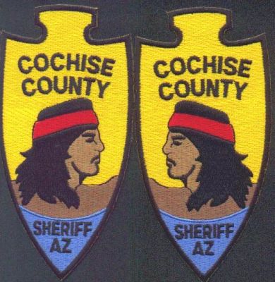 Cochise County Sheriff
Thanks to EmblemAndPatchSales.com for this scan.
Keywords: arizona