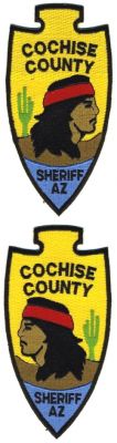 Cochise County Sheriff (Arizona)
Thanks to BensPatchCollection.com for this scan.
