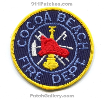 Cocoa Beach Fire Department Patch (Florida)
Scan By: PatchGallery.com
Keywords: dept.