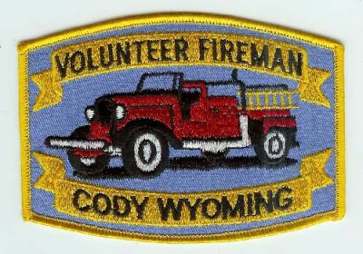 Cody Volunteer Fireman (Wyoming)
Thanks to Mark C Barilovich for this scan.
