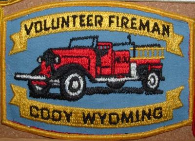 Cody Volunteer Fireman (Wyoming)
Picture By: PatchGallery.com
Thanks to Jeremiah Herderich
