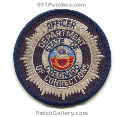 Colorado Department of Corrections DOC Officer Patch (Colorado)
Scan By: PatchGallery.com
Keywords: dept. jails prisons