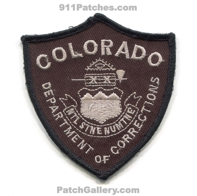 Colorado Department of Corrections Patch (Colorado)
Scan By: PatchGallery.com
Keywords: dept. d.o.c. jails prisons