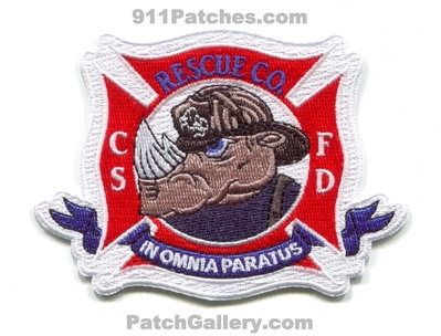 Colorado Springs Fire Department Heavy Rescue 17 Patch (Colorado)
[b]Scan From: Our Collection[/b]
[b]Patch Made By: 911Patches.com[/b]
Keywords: dept. csfd company co. station in omnia paratus rhino